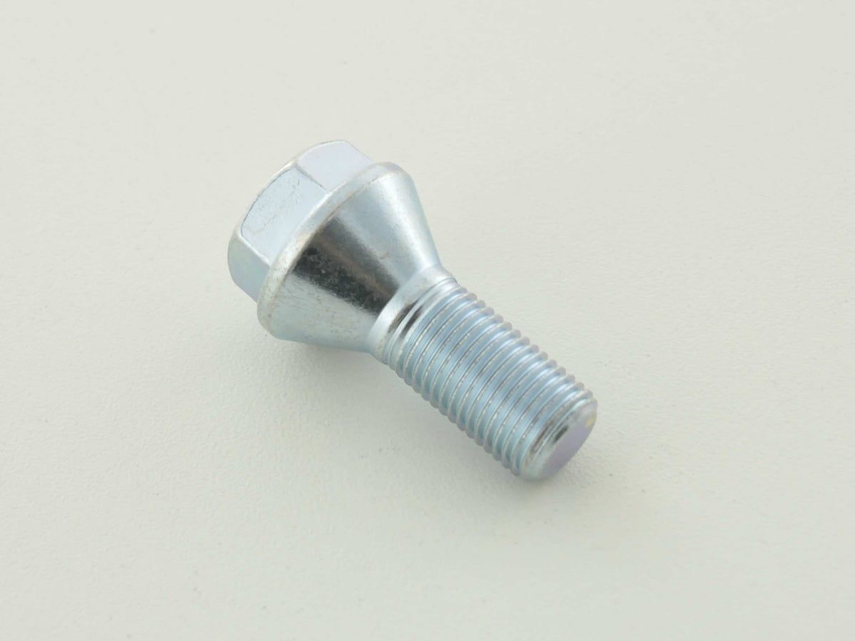 Radschraube einzeln Schaftlänge 21mm Kegelbund silber M12x1,5 Radschraube einzeln Schaftlänge 21mm Kegelbund silber M12x1,5